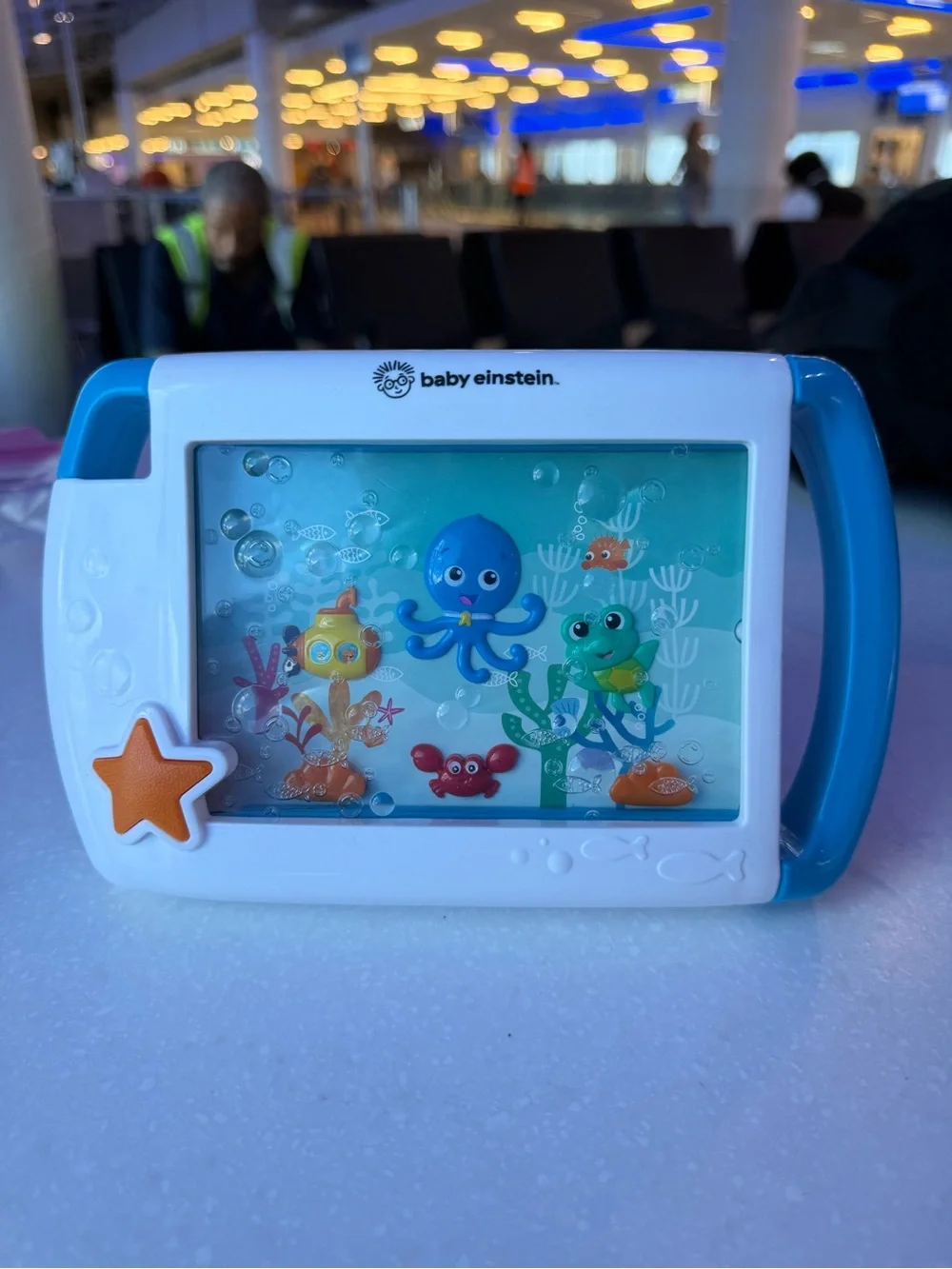 Baby Einstein On-The-Go Sea Dreams Soother - Portable Sound Machine with Music